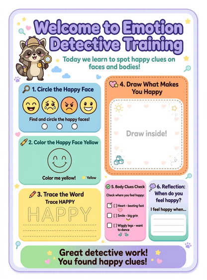 Mindfulness & Focus Activity Workbook for Kids Ages 4-10