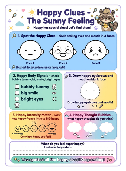 Mindfulness & Focus Activity Workbook for Kids Ages 4-10