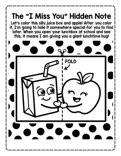 Preschool Separation Anxiety Activities: Back to school.