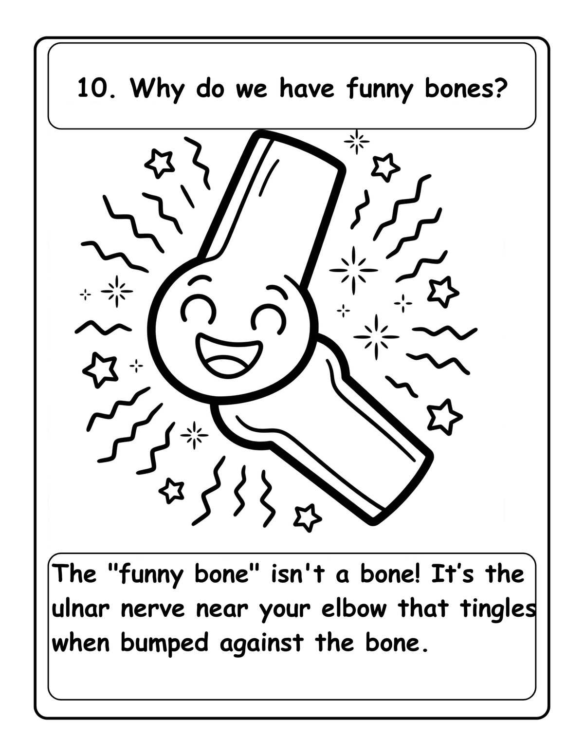 100 Whys About The Human Body:Coloring Book