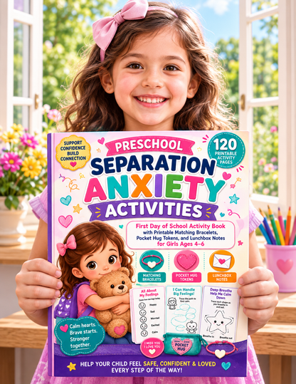 Preschool Separation Anxiety Activities: Back to school.