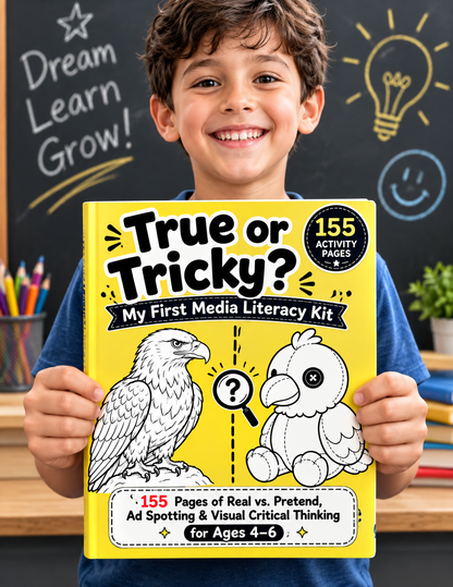 True or Tricky, My First Media Literacy Kit